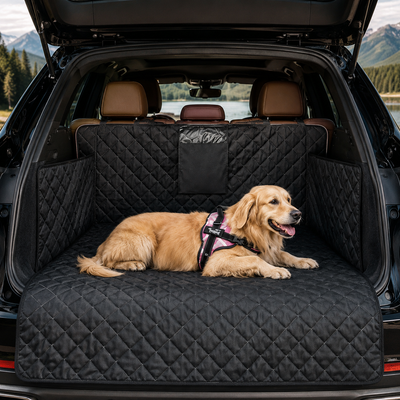 Dog Trunk Seat Cover for SUVs
