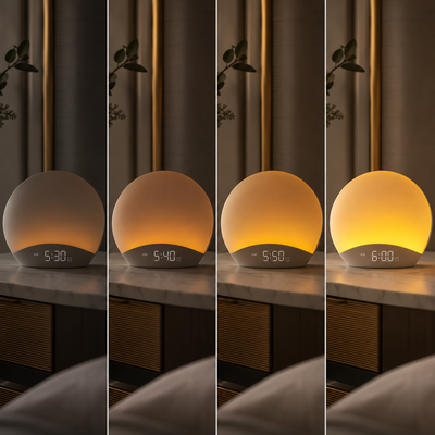 Sunrise Wake-Up Light Alarm Clock