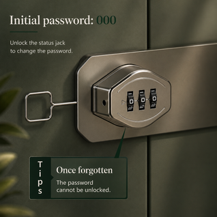 3-Digit Cabinet Combination Lock