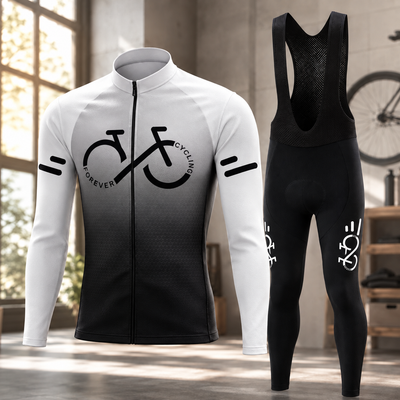 Thermal Cycling Jersey and Bib Set