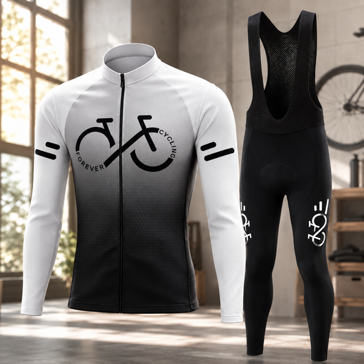 Thermal Cycling Jersey and Bib Set