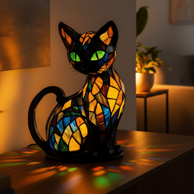 Cat Night Light - Color Modes