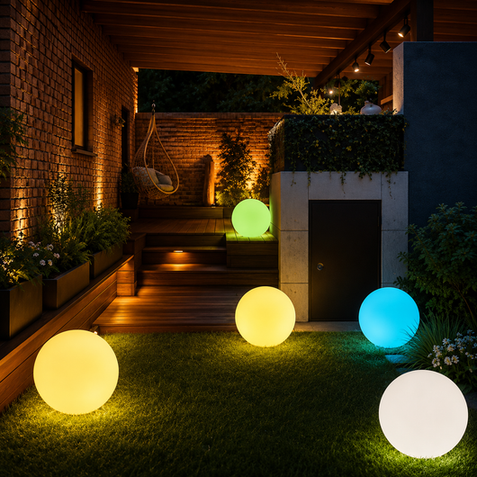 Cordless Garden Globe Light