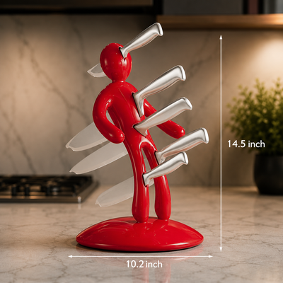 Human-Shaped Knife Stand