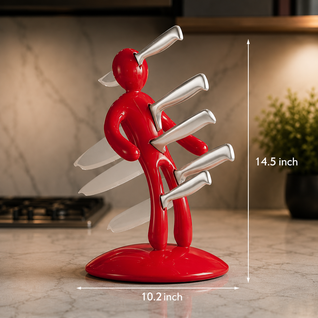 Human-Shaped Knife Stand
