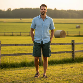 Men's Multi Pocket Cargo Shorts