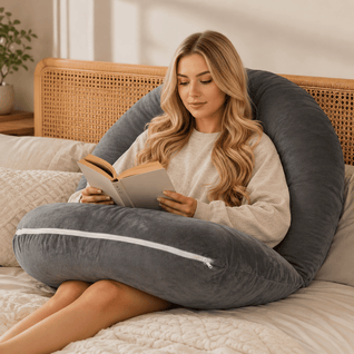 U-Shaped Reading Pillow for Bed