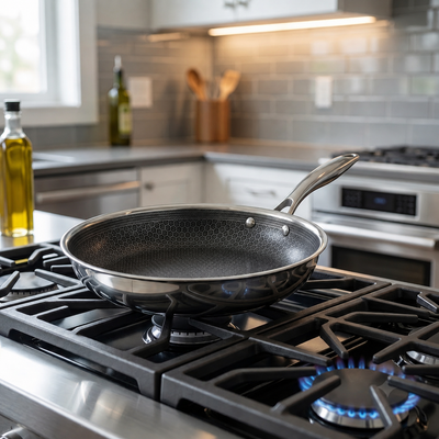 Hybrid Non-Stick Cookware Set, 12-Piece