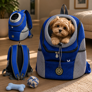 Dog Backpack Carrier for Small Dogs and Cats