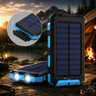 Solar Power Bank 30,000mAh Portable Charger