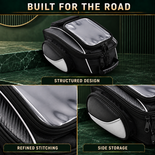 Expandable Motorcycle Tail Bag