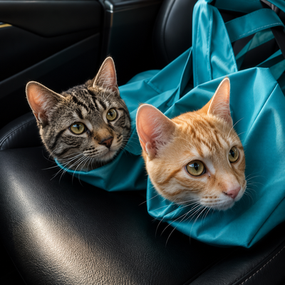 Anti Scratching Travel Cat Carrier Pouch