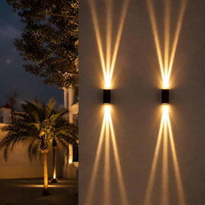 Aluminum Up Down LED Wall Sconce