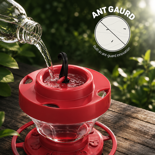Hummingbird Feeder with Bee Guard
