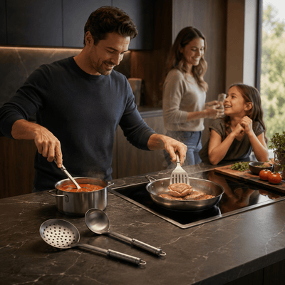 Titanium Chef Utensil Set