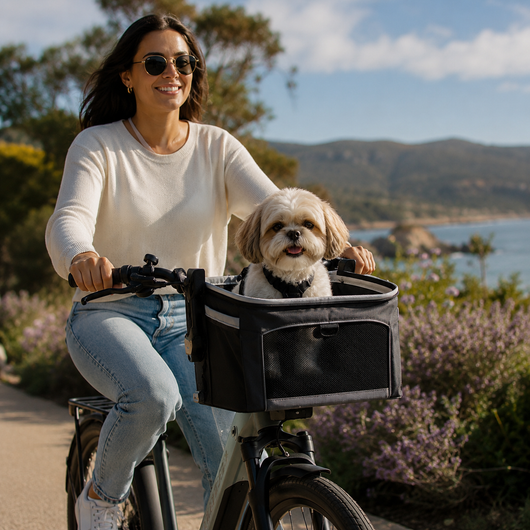 Expandable Bike Basket for Pets