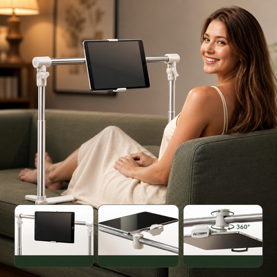 Adjustable Bed Tablet Stand