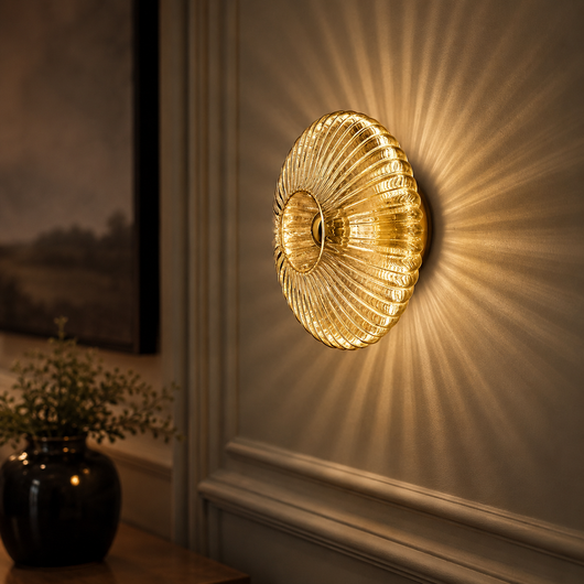 Glass Globe Wall Sconce
