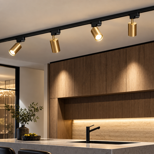 Tubular LED Track Lighting Kit