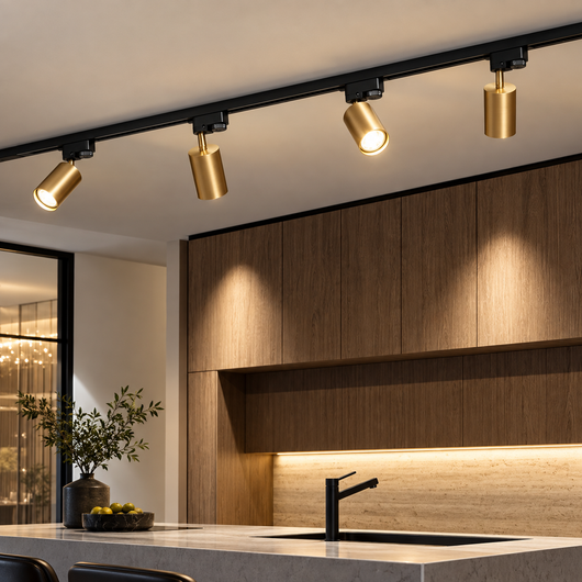 Tubular LED Track Lighting Kit