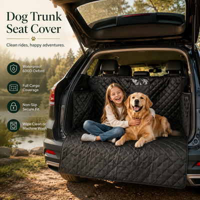 Dog Trunk Seat Cover for SUVs