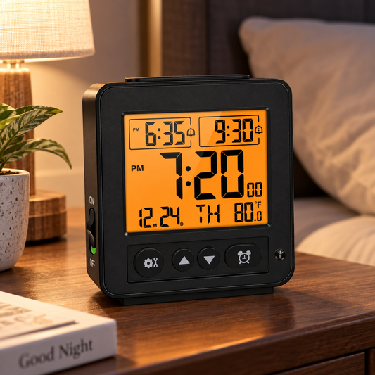 Atomic Travel Alarm Clock