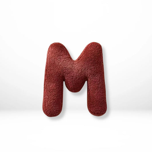 Velvet Letter Pillow A to Z