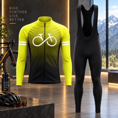 Thermal Cycling Jersey and Bib Set