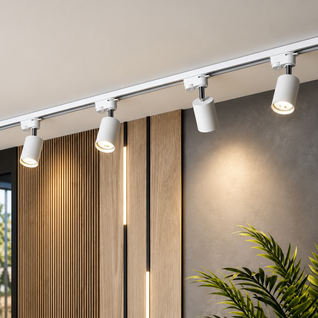 Tubular LED Track Lighting Kit
