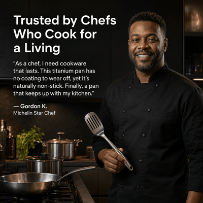 Titanium Chef Utensil Set