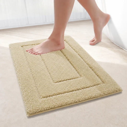 Geometric Bath Mat and Runner