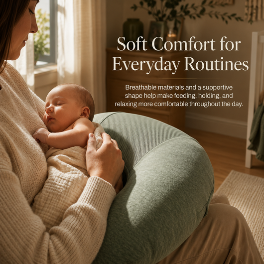 Nursing Pillow with Support Cushion