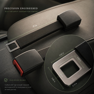 11 Inch Rigid Seat Belt Extender