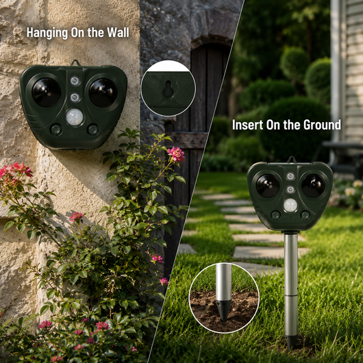 Solar Ultrasonic Bird Repeller