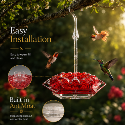 Ant Proof Hummingbird Feeder