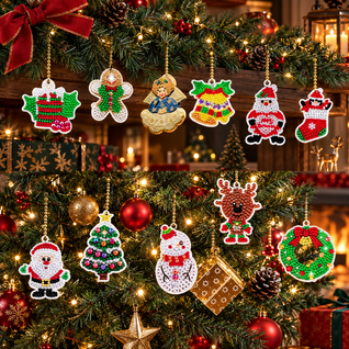 Christmas Diamond Art Sticker Kit