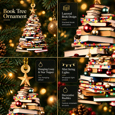 Bookworm Ornament Gift Pack