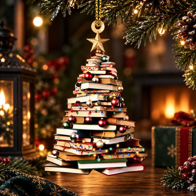 Bookworm Ornament Gift Pack