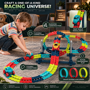 Flexible Car Track Set