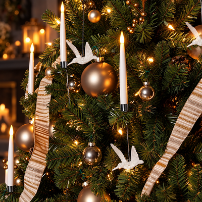 LED Christmas Tree Candles with Remote