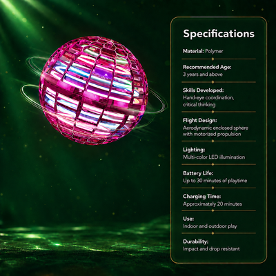 LED Flying Orb Hover Ball