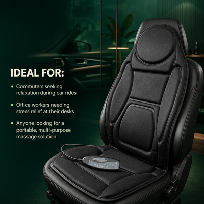 Car Seat Massage Cushion with Heat