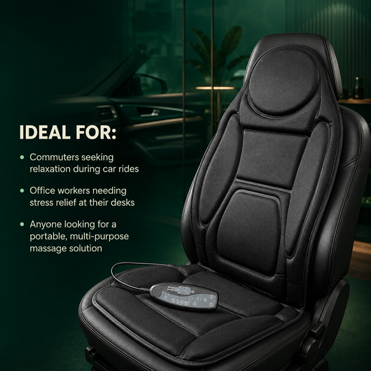 Car Seat Massage Cushion with Heat