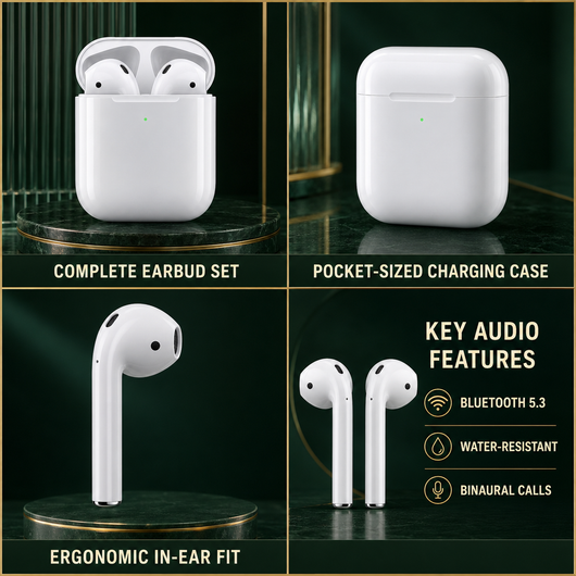 Wireless Earbuds with Charging Case