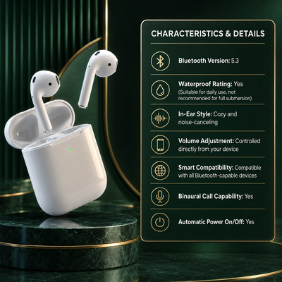 Wireless Earbuds with Charging Case