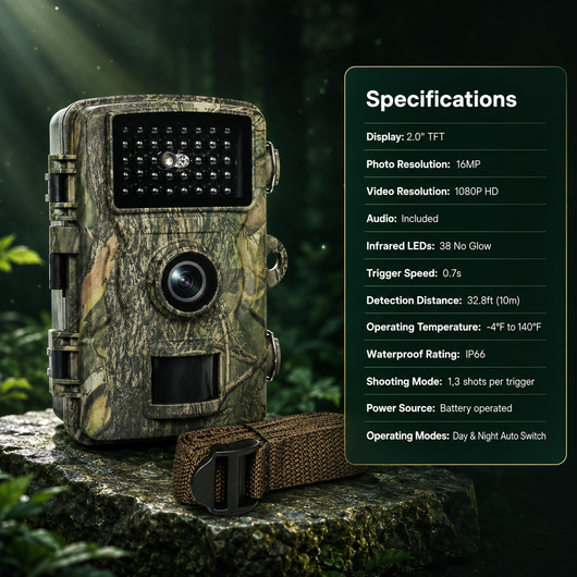 Night Vision Wildlife Camera