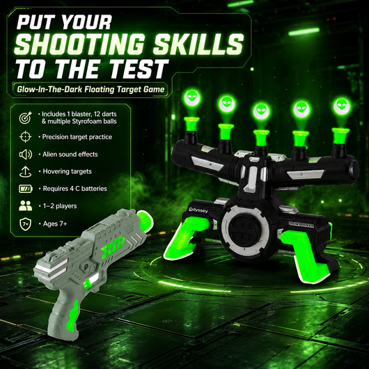 Glow-in-the-Dark Floating Target Game