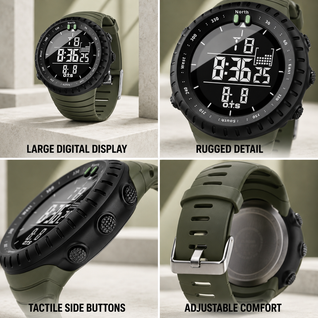 Waterproof Digital Sports Watch