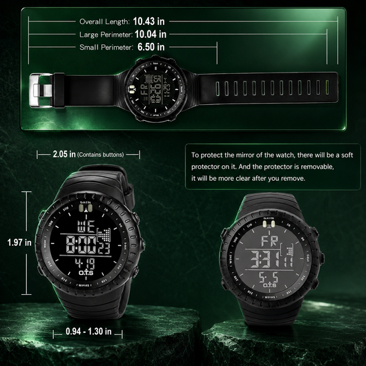 Waterproof Digital Sports Watch