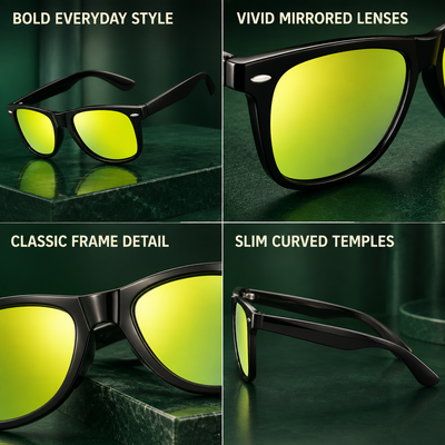80s Retro Polarized Sunglasses